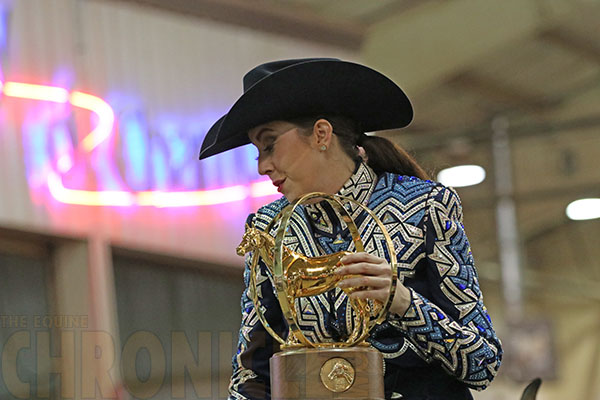 Angela Wade and The Perfect Kryme Win Amateur Western Riding