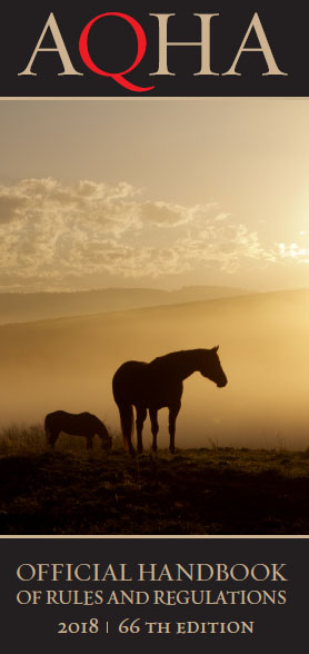 2018 AQHA Rulebook is Now Online