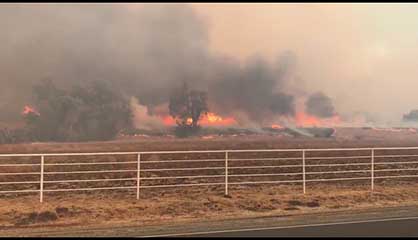 Horse Owners Race to Escape Southern California Fires