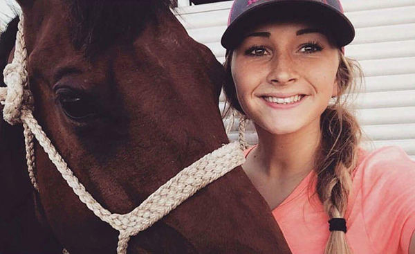 Young Equestrian Honored During Memorial Horse Show