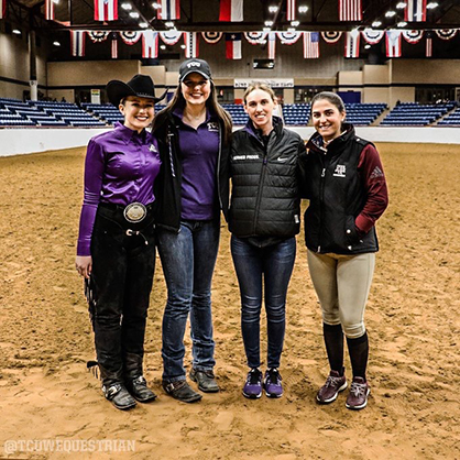 No. 9 TCU Equestrian Beats No. 3 Texas A&M During Fort Worth Stock Show Meet