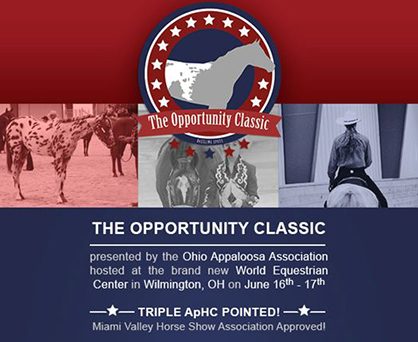 Opportunity Knocks at The Opportunity Classic at Brand New WEG Center!