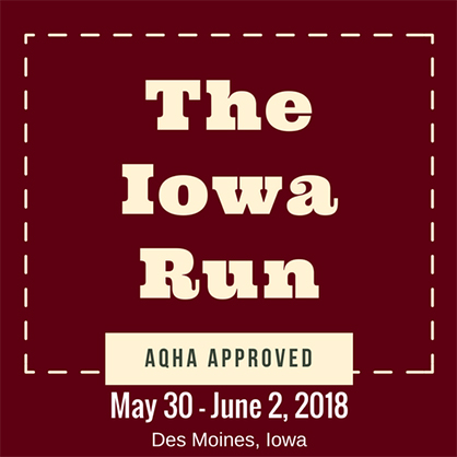 The Iowa Run- May 30-31 and June 1-2 Cancelled