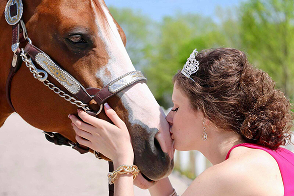EC Photo of the Day- Just a Prom Queen and Her Horse