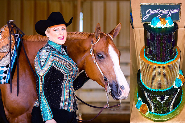 How a Sparkly Horse Show Jacket Inspired a Very Special Cake