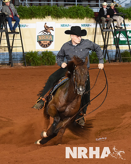 McCutcheon On Top After Day 1 and 2 of 2018 NRHA Non Pro Derby