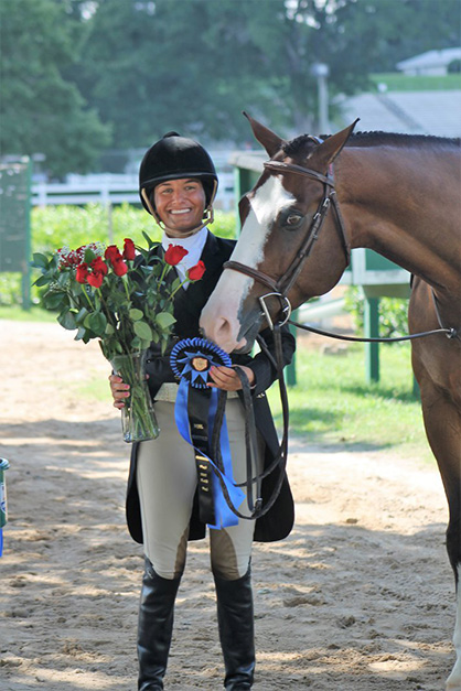 Hannah Bedwell Tops Huntfield Derby Championships at Big A With Two Different Horses