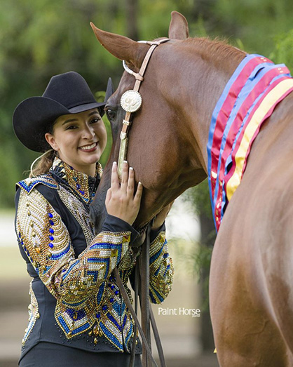 All-Around and High Point Winners at 2018 APHA Youth World