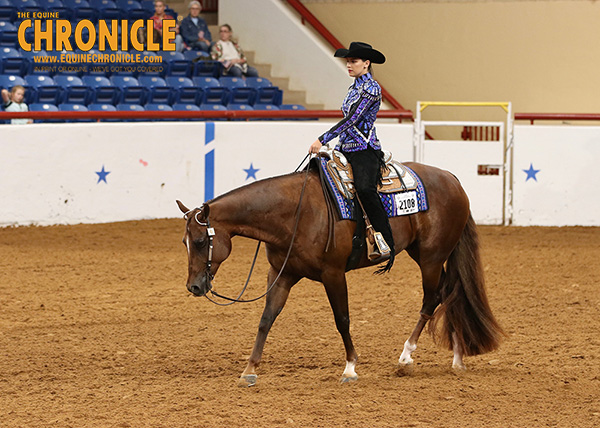 Erin Griffin, Delaney Good, and Avery Mortman Win Final APHA World Western Pleasure Classes