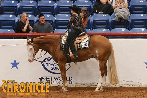 Lillian Woodruff and Caroline Nielson Claim Top Spots in APHA Youth World Western Riding