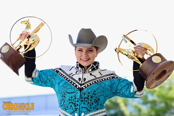 Trent Searles, Sydney Rivers, Colton Stewart, Erin Mask, and Kaylee Hamm Win AQHA Youth World Halter Titles