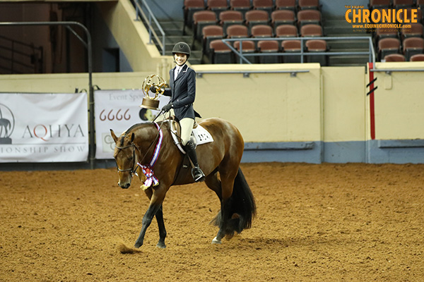 Returning Champions, Olivia Tordoff and Too Blazin Cool, Win AQHA Youth World Hunter Under Saddle