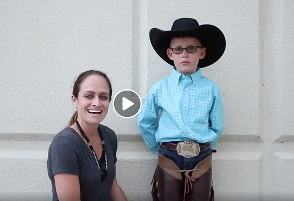 EC Video- AQHA Youth World- 7-Year-Old Ranch Rider, Tucker Dove