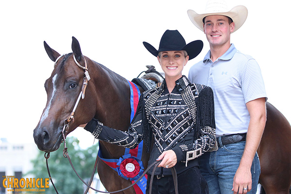 Bradshaw/Elicious, Farnsworth/Scenic From Here, Griffin-Michaels/Gotta Glo Slo Win APHA World Western Pleasure