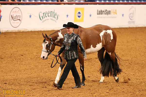 Morgan Bechtel and Pamela Switzer Win APHA World Showmanship