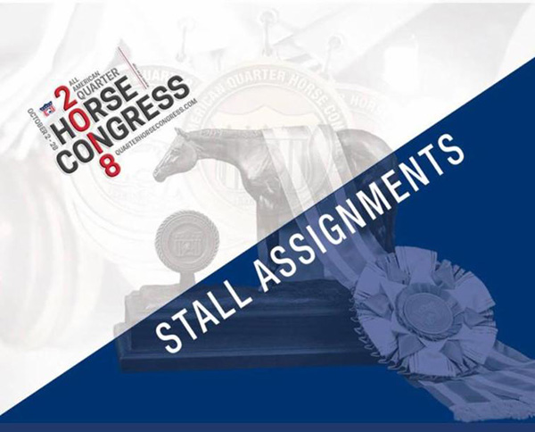 2018 QH Congress Stall Assignments
