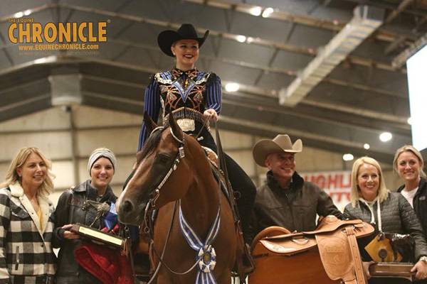 She Can Barely Speak, But She Can Ride! Bailey Anderson and Shez Flat Mystical Win L1 Amateur Western Pleasure