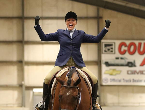 Laurel Champlin and Look N Hott Score Double Congress Wins in Select Hunter Under Saddle and Equitation