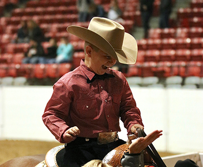 8-Year-Old Logan Starnes Wins 2018 QH Congress Small Fry Western Pleasure