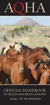 2019 AQHA Rulebook Now Online