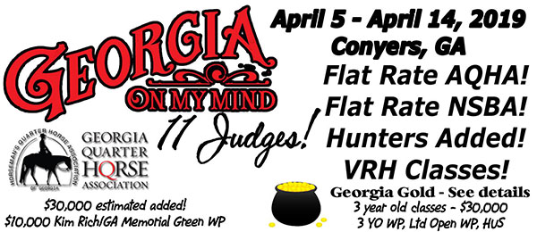 2019 Georgia On My Mind Showbill and Judges’ List Now Online