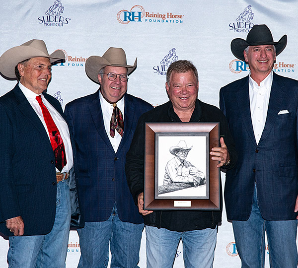 William Shatner Accepts Lifetime Achievement Award During RHF Sliders’ Night Out