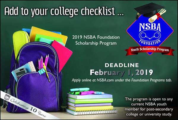 College Scholarship Quick Tips From NSBA Youth