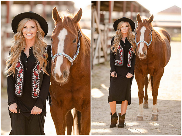 women's western wear looks