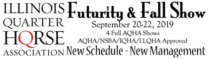 Showbill Now Available For ILQHA Futurity- Sept. 20-22