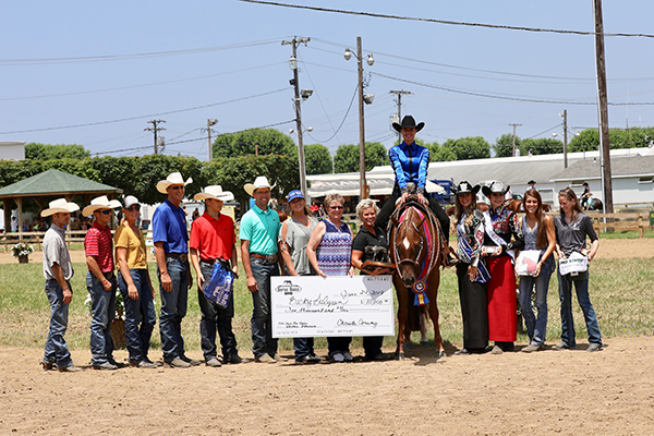 Becky Galyean, Janna Corda, Marlee White Win WPSS 3-Year-Old NP Western Pleasure Futurities