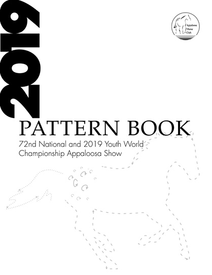 Pattern Book for Appaloosa Nationals and Youth World Show