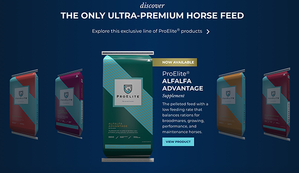 ProElite® Line of Ultra-Premium Horse Feed Now Available Across US
