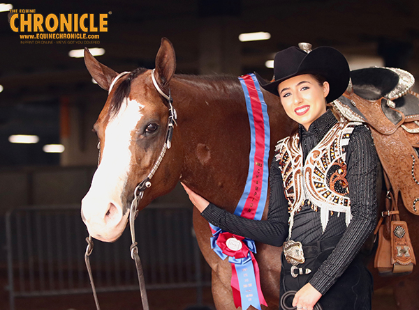 Smith, Click, Mortman, Staat, and Overway are Western Pleasure Champions at APHA Youth World
