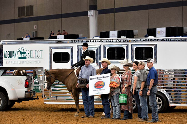 AQHA Select World Crowns All-Around Winners, Super-Select Winner