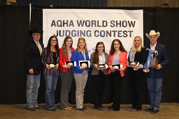 AQHA World Championship Horse Judging Contest