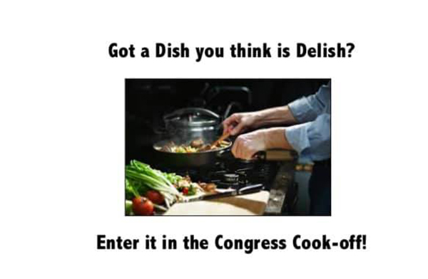 Got a Delish Dish? Enter the Congress Cook Off!