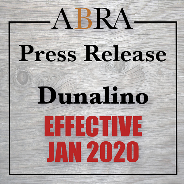 Dunalino Added to Registry in 2020