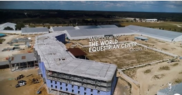 Flyover Tour of New World Equestrian Center Ocala