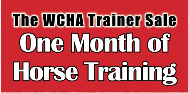 Halter Trainer’s Auction to Benefit WCHA Closes February 29th