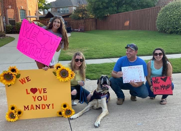 Drive-By Parade For Barn Member Battling Cancer Spreads Cheer