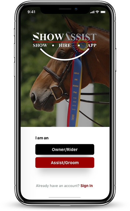 New App to Help Equestrians Hire Short Term Staff For Horse Shows