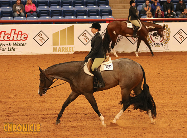 Troy Lehn/All Good Win Maturity HUS, Shannon Gillespie/TWF Only The Roanly Win Gold 2-Year-Old Breeders