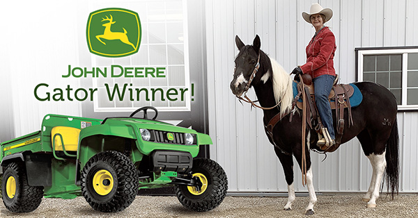 John Deere Gator Winner Announced in 2020 APHA Membership Promotion