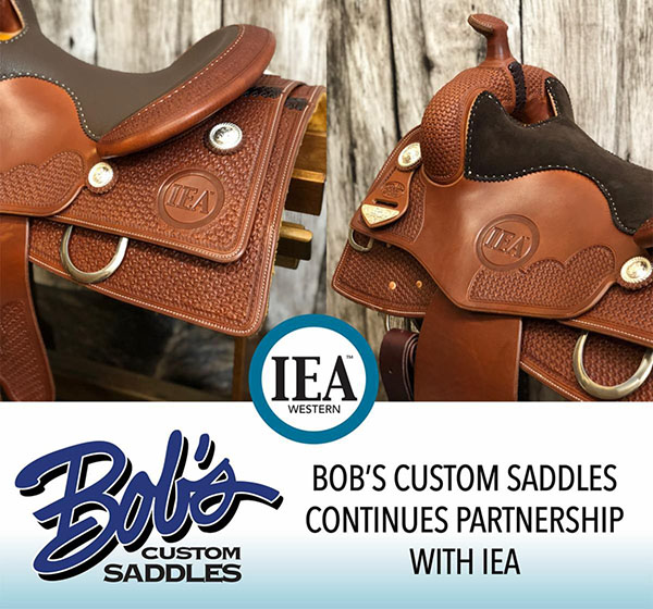 IEA Continues Partnership With Bob’s Custom Saddles