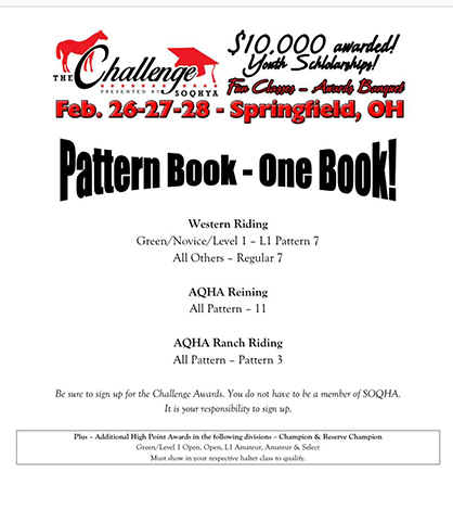 Pattern Book For The SOQHYA Challenge