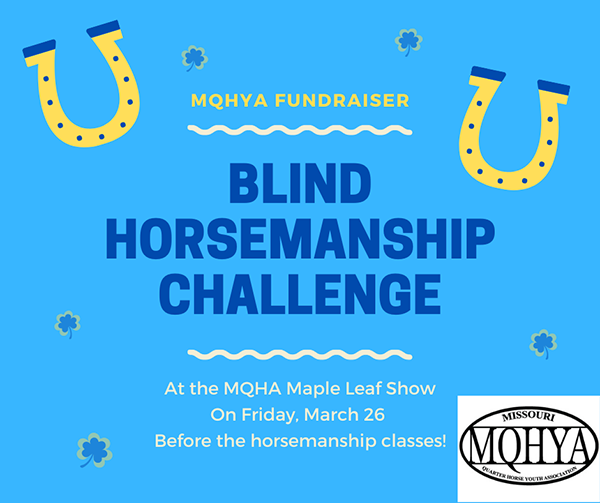Blind Horsemanship Challenge at MQHA Maple Leaf Show