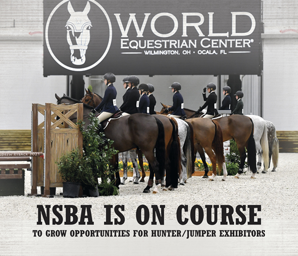 NSBA is On Course to Grow Opportunities for Hunter/Jumper Exhibitors