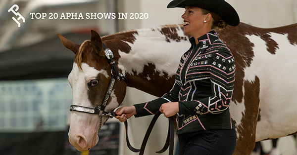 Congratulations Top 20 APHA Shows in 2020
