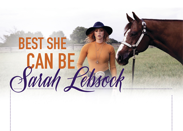 Sarah Lebsock – Being the Best She Can Be