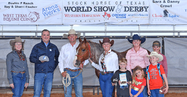 Paints Win at 2021 SHOT Stock Horse World Show